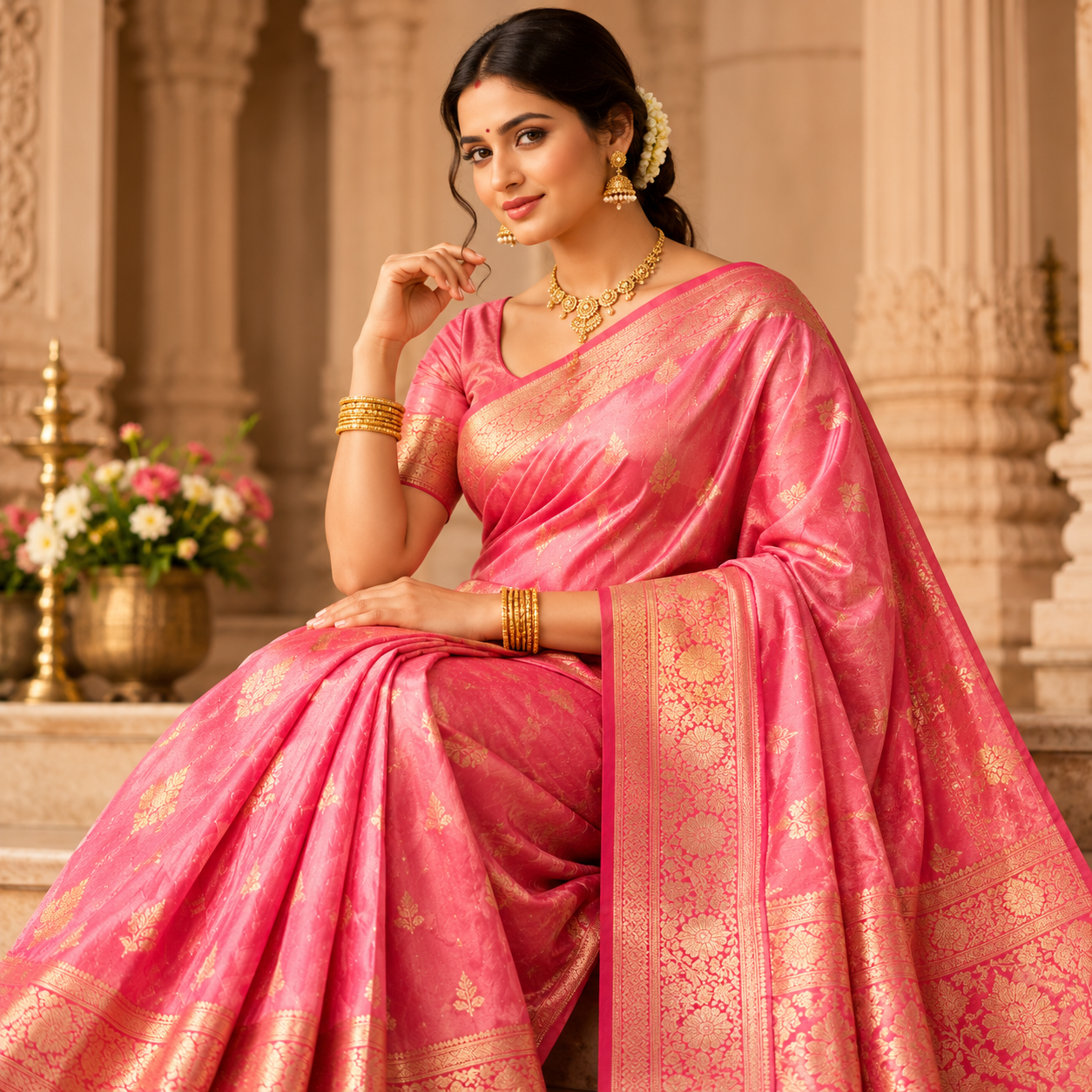 Kanjivaram Silk Saree